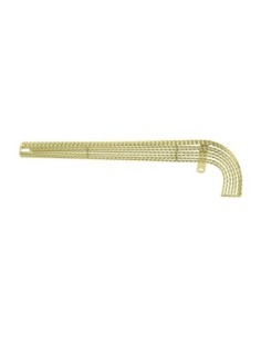 20 Lowrider Lucky 7 Twisted Chain Guard Gold.